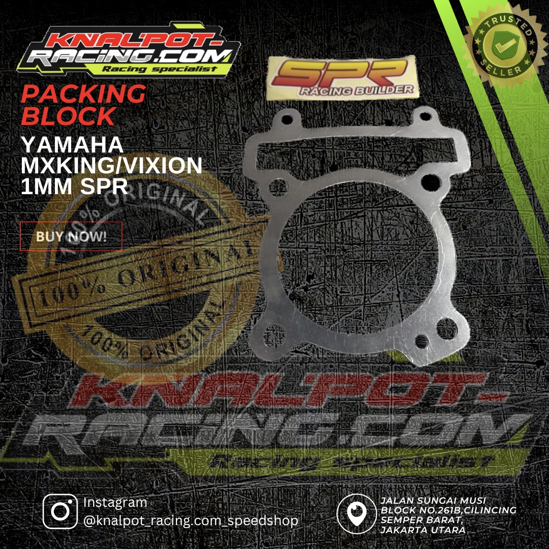 PAKING BLOK MX-KING/VIXION 1MM SPR 